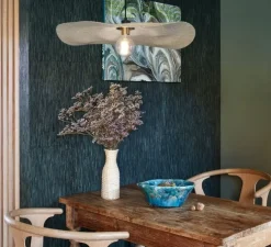 Suspension, Rivage L, lin naturel, Ø78cm, H6cm - Market Set