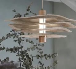 Suspension, Rivage, lin naturel, Ø78cm, H32cm - Market Set