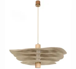 Suspension, Rivage, lin naturel, Ø78cm, H32cm - Market Set