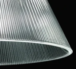 Suspension, Romeo Moon 1, transparent, Ø34cm, H21cm - Flos