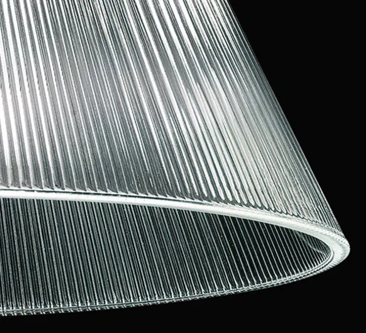 Suspension, Romeo Moon 1, transparent, Ø34cm, H21cm - Flos