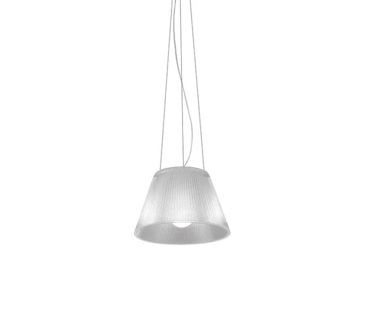 Suspension, Romeo Moon 1, transparent, Ø34cm, H21cm - Flos