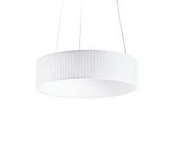 Suspension, Ronde 60, blanc, LED, dim, 2700K, 4800 lm, Ø60cm, H16cm - Dix heures dix