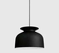 Suspension, Ronde 40, noir charbon, Ø40cm, H28cm - Gubi