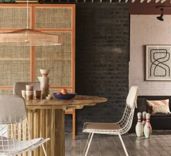 Suspension, Rope, terracotta, Ø70cm, H15cm - HK Living