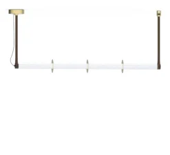 Suspension, Roseline, or, LED, 3000K, 1300 lm, L132cm, H5cm - Robin