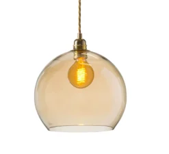 Suspension, ROWAN 28, Or fumé, Ø28cm, H28cm - EBB AND FLOW