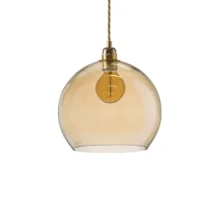 Suspension, ROWAN 28, Or fumé, Ø28cm, H28cm - EBB AND FLOW