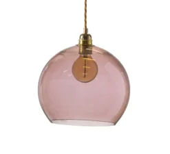 Suspension, ROWAN 28, Vieux rose, Ø28cm, H28cm - Ebb and flow