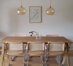 Suspension, Rowan, marron châtaigne, Ø22cm - Ebb and Flow