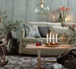 Suspension, Rowan, vert olive, Ø28cm - Ebb and Flow