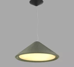 Suspension, Saigon IN, vert olive, E27, Ø70cm, H27,5cm - Faro