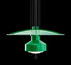 Suspension, Saliscendi , vert, Ø63cm, H120cm - Stilnovo