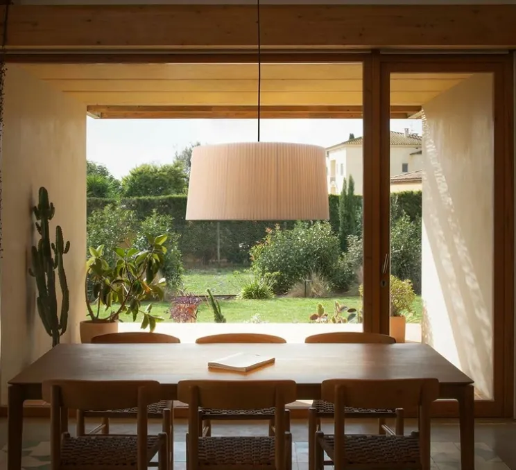 Suspension, Samba 700, beige, Ø70cm, H35cm - Faro