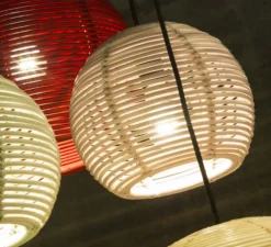 Suspension, Sangha 50, blanc, Ø50cm, H39cm - Dark