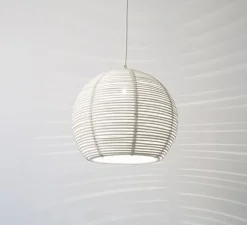 Suspension, Sangha 40, blanc, Ø40cm, H31cm - Dark
