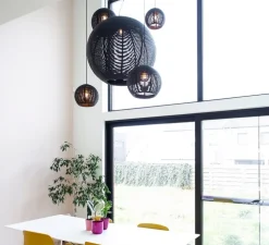 Suspension, Sangha 80, noir, Ø80cm, H75cm - Dark