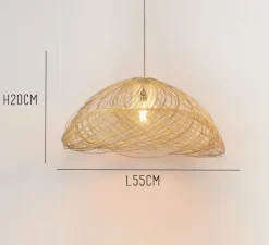 Suspension, Satelise S, beige, Ø55cm, H20cm - Forestier
