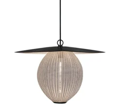 Suspension, Satellite 22, blanc crème, L45cm, H31,5cm - Gubi