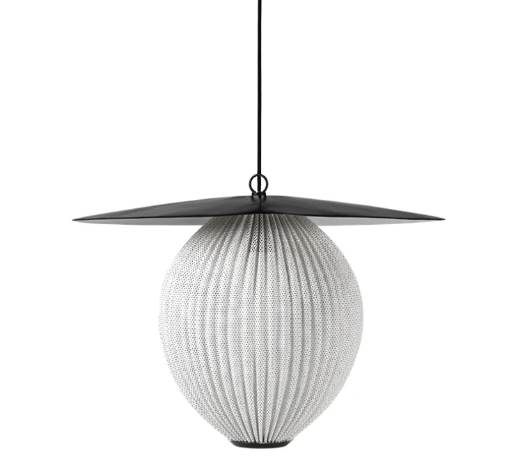 Suspension, Satellite 22, blanc crème, L45cm, H31,5cm - Gubi