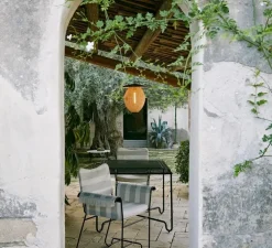 Suspension, Satellite Outdoor, moutarde doré, IP65, L57cm, H38,5cm - Gubi