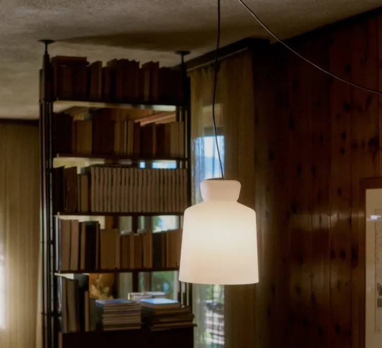 Suspension, SB Cinquantotto, blanc, Ø32cm, H41cm - Astep