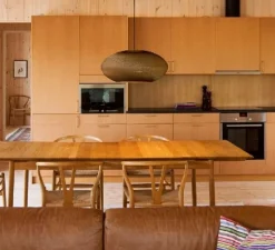 Suspension, Scraplights, Disc 20, marron, Ø50cm, H23cm - Graypants