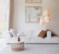 Suspension, Scraplights, Nest32, blanc, Ø32cm, H85cm - Graypants