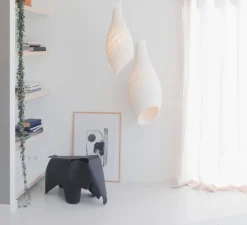 Suspension, Scraplights, Nest32, blanc, Ø32cm, H85cm - Graypants