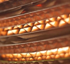 Suspension, Scraplights, Ohio 24, marron, Ø61cm, H24cm - Graypants