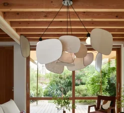 Suspension, Screen 70's 4l XXL, lin bouleau, Ø150cm, H75cm - Market Set