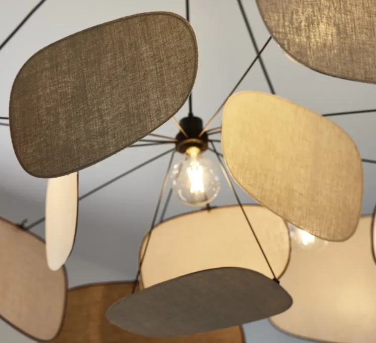 Suspension, Screen 70's 4l XXL, lin, Ø150cm, H75cm - Market Set