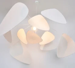 Suspension, Screen XL, Murano , blanc, Ø110cm, H60cm - Market Set