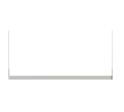 Suspension, Scribe, gris clair mat, LED, 3000K, 117 lm, L170cm, H17cm - Bolia