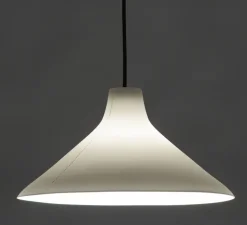 Suspension, Seam lamp L, Noir et blanc, Ø33cm, H18cm - Serax