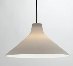 Suspension, Seam lamp L, Noir et blanc, Ø33cm, H18cm - Serax