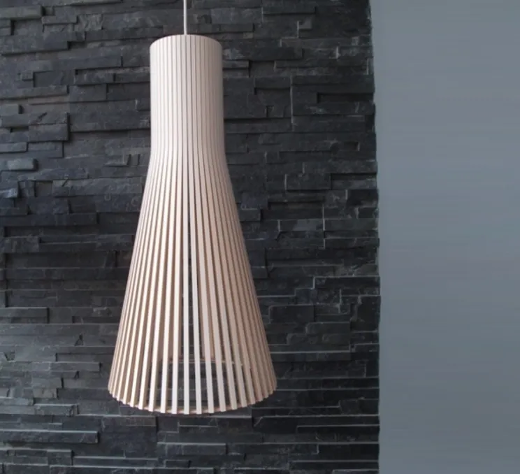 Suspension, Secto 4200, bouleau, H60cm - Secto Design