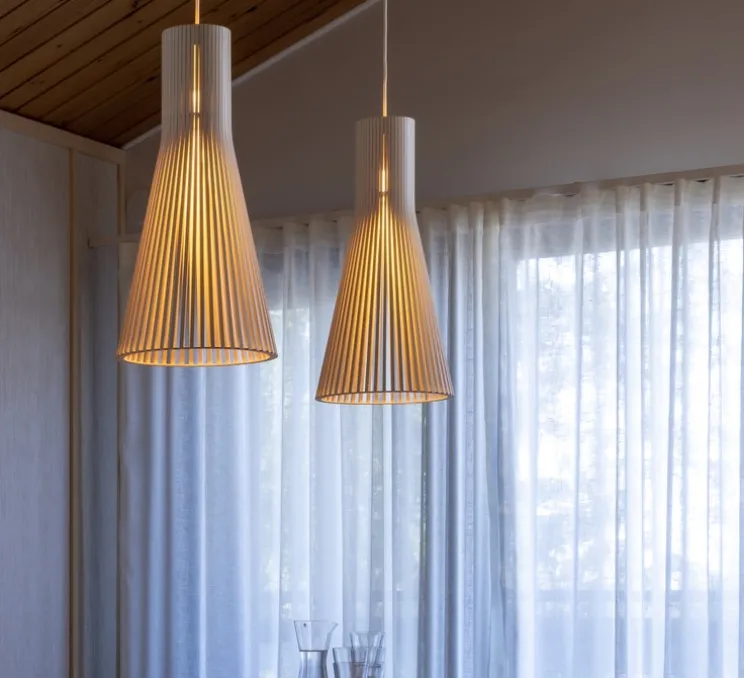 Suspension, Secto 4200, bouleau, H60cm - Secto Design