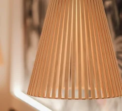 Suspension, Secto 4201, bouleau, 3000K, 1060lm, H45cm - Secto Design