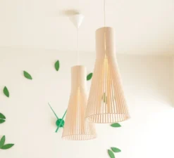 Suspension, Secto 4201, bouleau, 3000K, 1060lm, H45cm - Secto Design