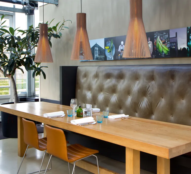 Suspension, Secto 4200, câble, noyer, H60cm - Secto Design