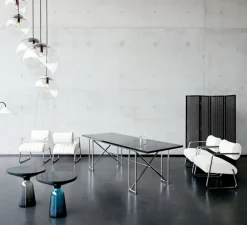 Suspension, Selene 30, transparent, noir, Ø30cm - Classicon