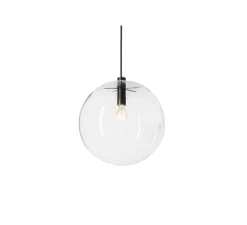 Suspension, Selene 30, transparent, noir, Ø30cm - Classicon