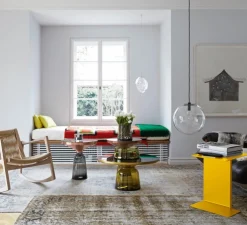 Suspension, Selene 45, transparent, noir, Ø45cm - Classicon