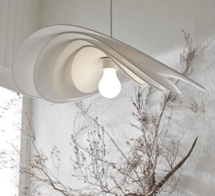 Suspension, Selenitis D56, blanc, Ø56cm, H12,5cm - Market Set