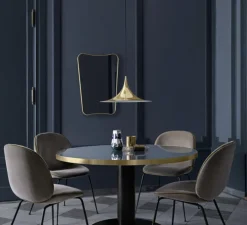 Suspension, Semi 47, laiton, Ø47cm, H23,5cm - GUBI