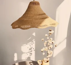 Suspension, Shadow Cone, naturel, Ø45cm, H25,5cm - Golden Editions