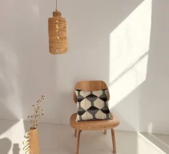 Suspension, Shadow Tube, naturel, Ø17cm, H45cm - Golden Editions