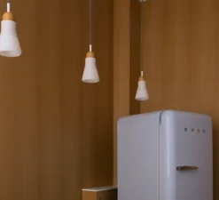 Suspension, Shadows, blanc, dimmable, H13,8cm, Ø10,8cm - Brokis