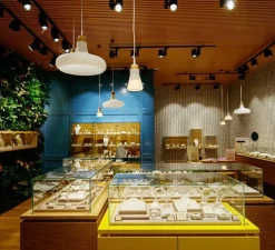 Suspension, Shadows, blanc, dimmable, Ø28cm, H12,3cm - Brokis